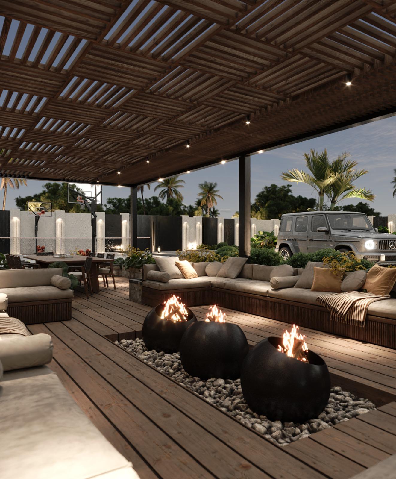 تصميم حديقة السيد داوود